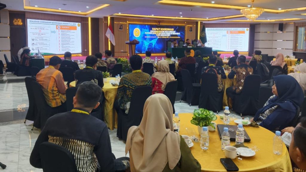 Rapat Koordinasi Anggaran 21 Okt 2026